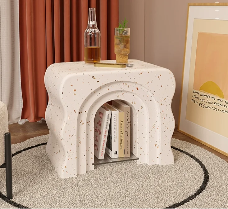 G# Living Room Coffee Table Decoration Cream Style Home Decoration Sofa Corner Housewarming Gifts Side Table