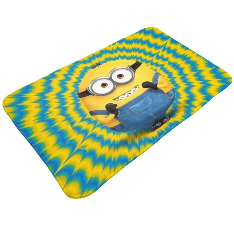 Custom Minions The Rise Of Gru Front Door Mat Anti-Slip Outdoor Waterproof Doormat Living Room Entrance Rug Carpet