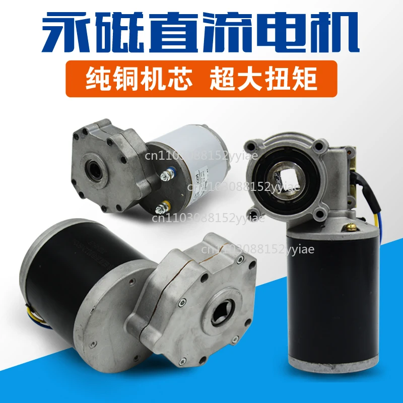 12V/24V Adjustable Speed DC Motor - Shaft Motor for Fertilization, Sowing & Fertilizer Machine (Stable Drive)