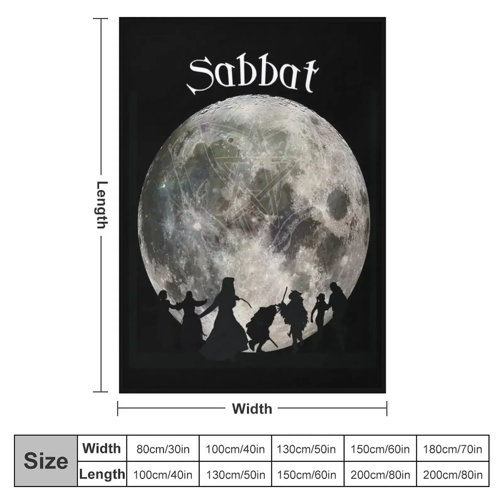 Sabbat Throw Blanket cosplay anime Blankets For Bed For Decorative Sofa valentine gift ideas Blankets