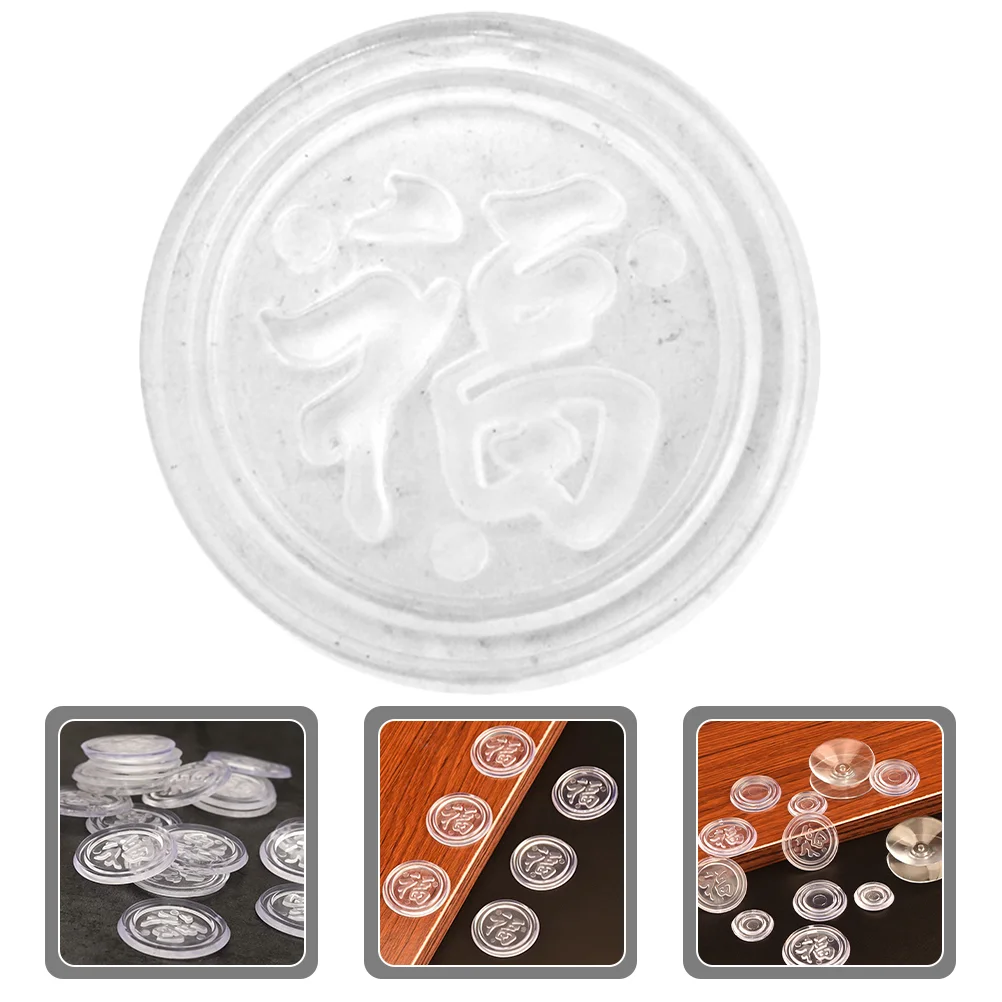 

100 Pcs Bumper Non-slip Coffee Table Tabletop Glass Anti-slip Mat Clear Spacers Silica Gel Bumpers