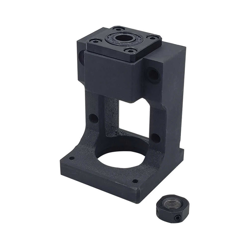 فولاذ ، مثبت بمحرك ، دعم برغي الكرة ، BF10 BF12 Ballscrew ، حفارة CNC ، SFU1204 ، 12 ، 16 برغي