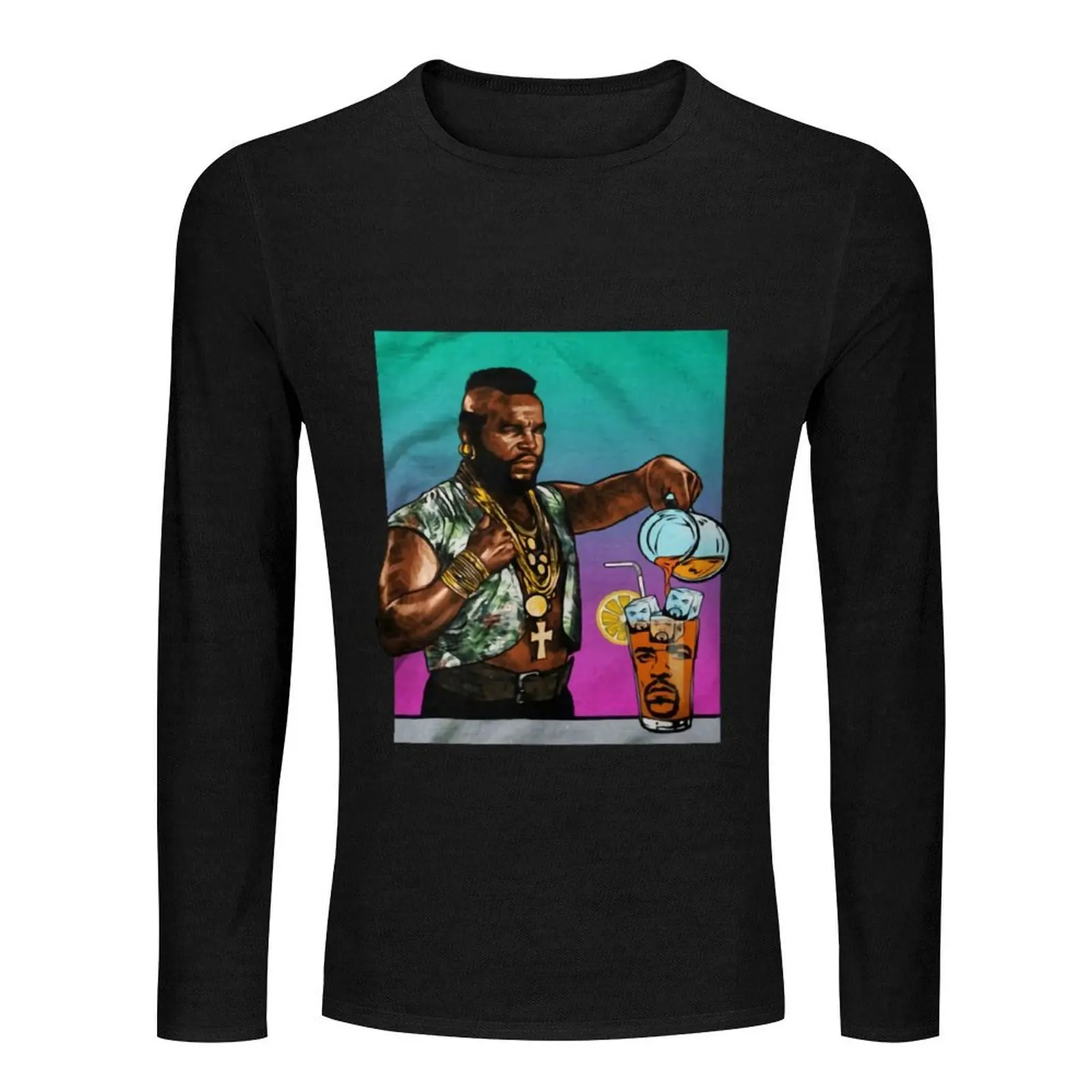 Ice Cube in Iced Tea Inspired Long T-Shirt funny t shirt vintage t shirt boys t shirts mens shirt