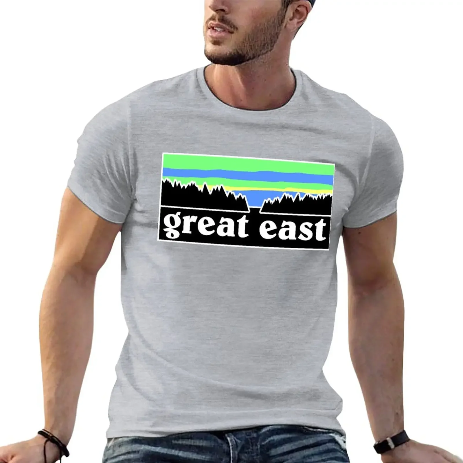 Great East Lake T-Shirt quick-drying sweat Men's t-shirts