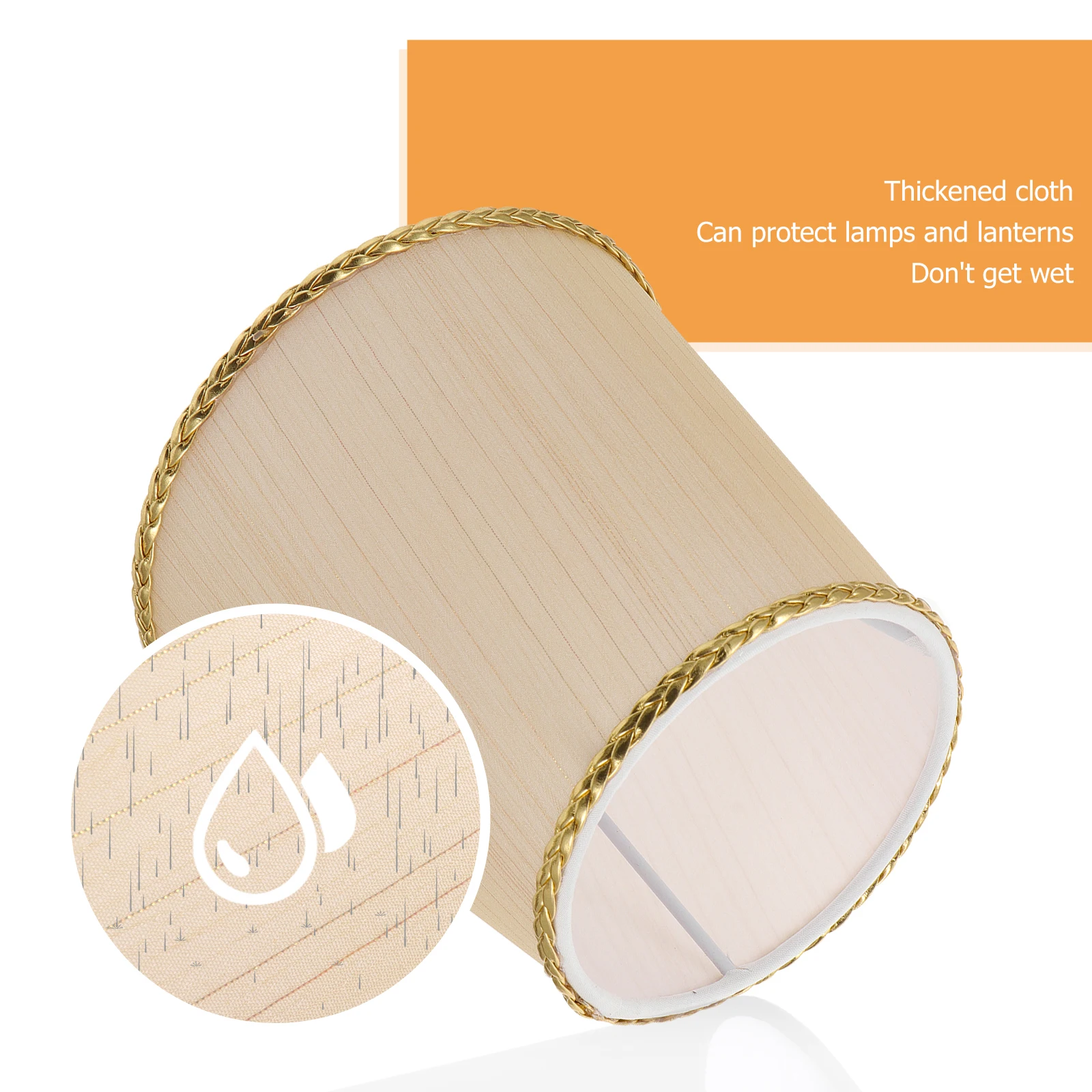 

Premium Cloth Lampshade Dustproof Light Cover For Bedroom Living Room Ceiling Table Lamp Shade Household Wall Light Cover Warm