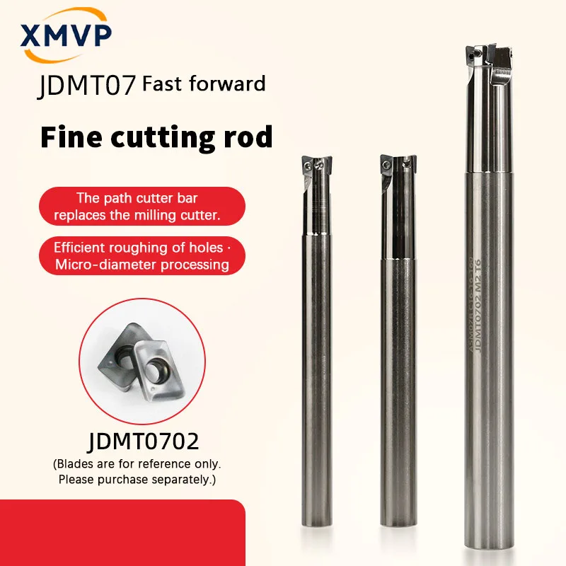 Roughing and finishing cutter bar JDMT070208 ESE07 hardened double-edge straight-angle seismic-resistant cutter bar