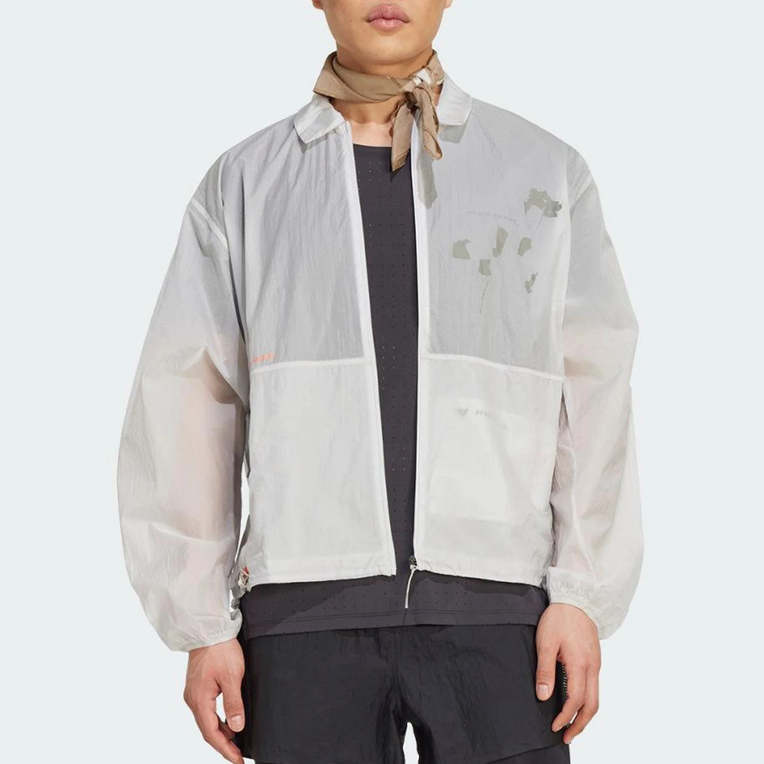 Adidas Authentic 2025 Summer Men's Running Collar Sports Jacket JM1206