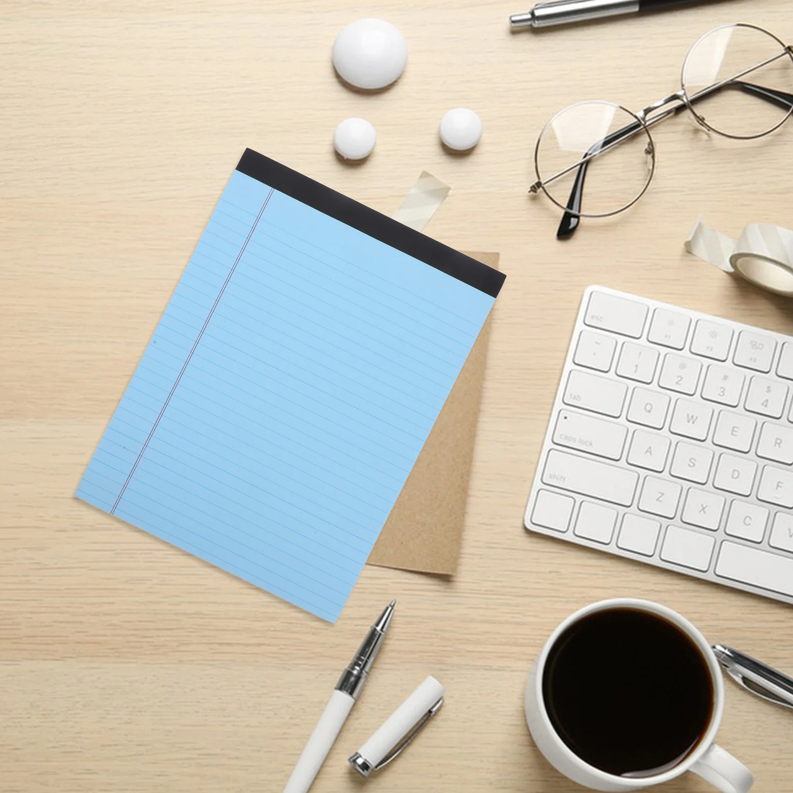 

4pcs Lined Notepad Small Legal Pads Tear-Off Writing Paper For Office School Home Portable Memo Pad Student Stationery Supplies