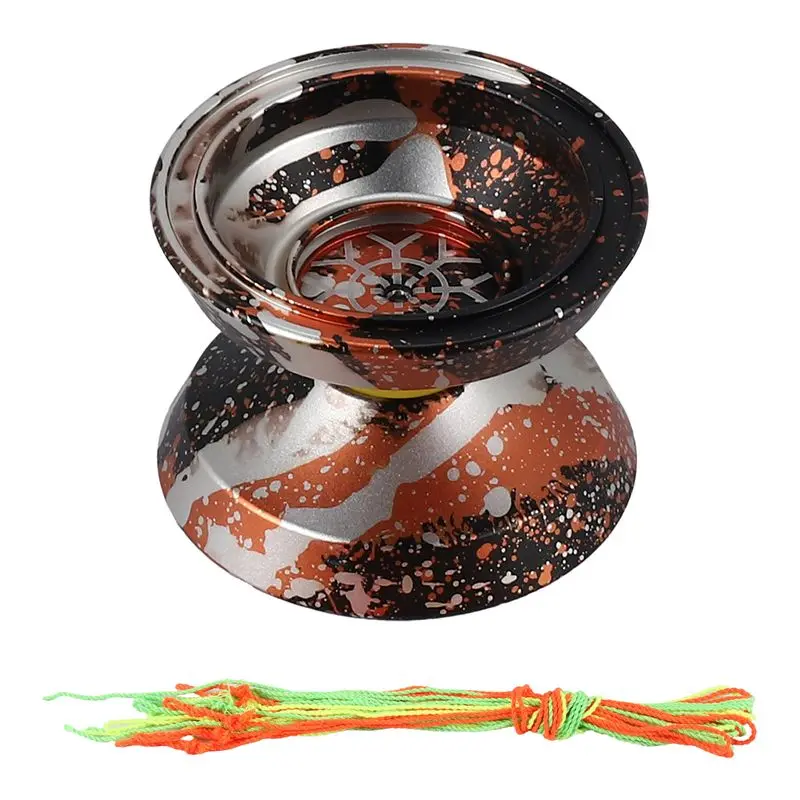 

AS96-Unresponsive Yoyo,Professional Yoyo For Kids,Aluminum Beginner Yo-Yos Ball For Yoyo Players With 10 Yo Yo String