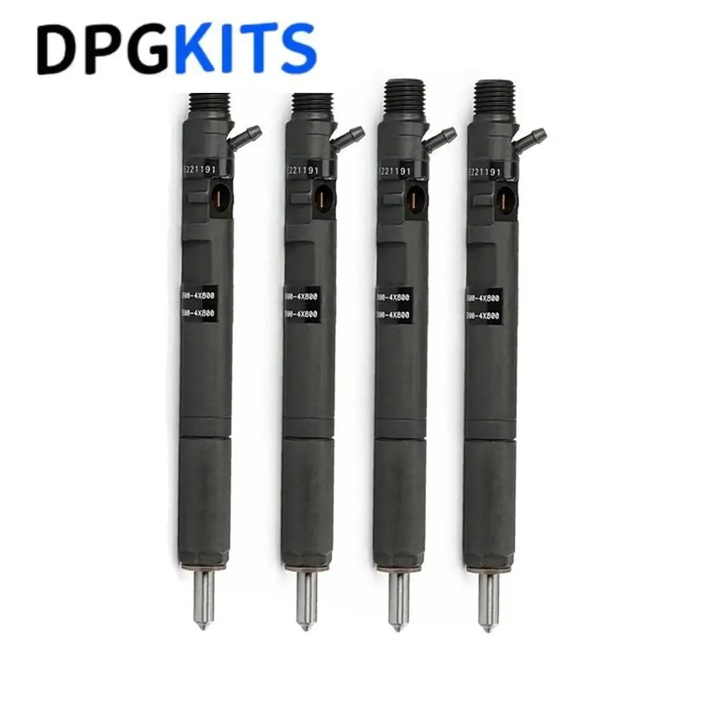 33800-4X800 4pcs New Fuel Injector Diesel for Hyundai Terracan Kia Carnival Sedona 2.9 EU3 Part with 1 Year Warranty