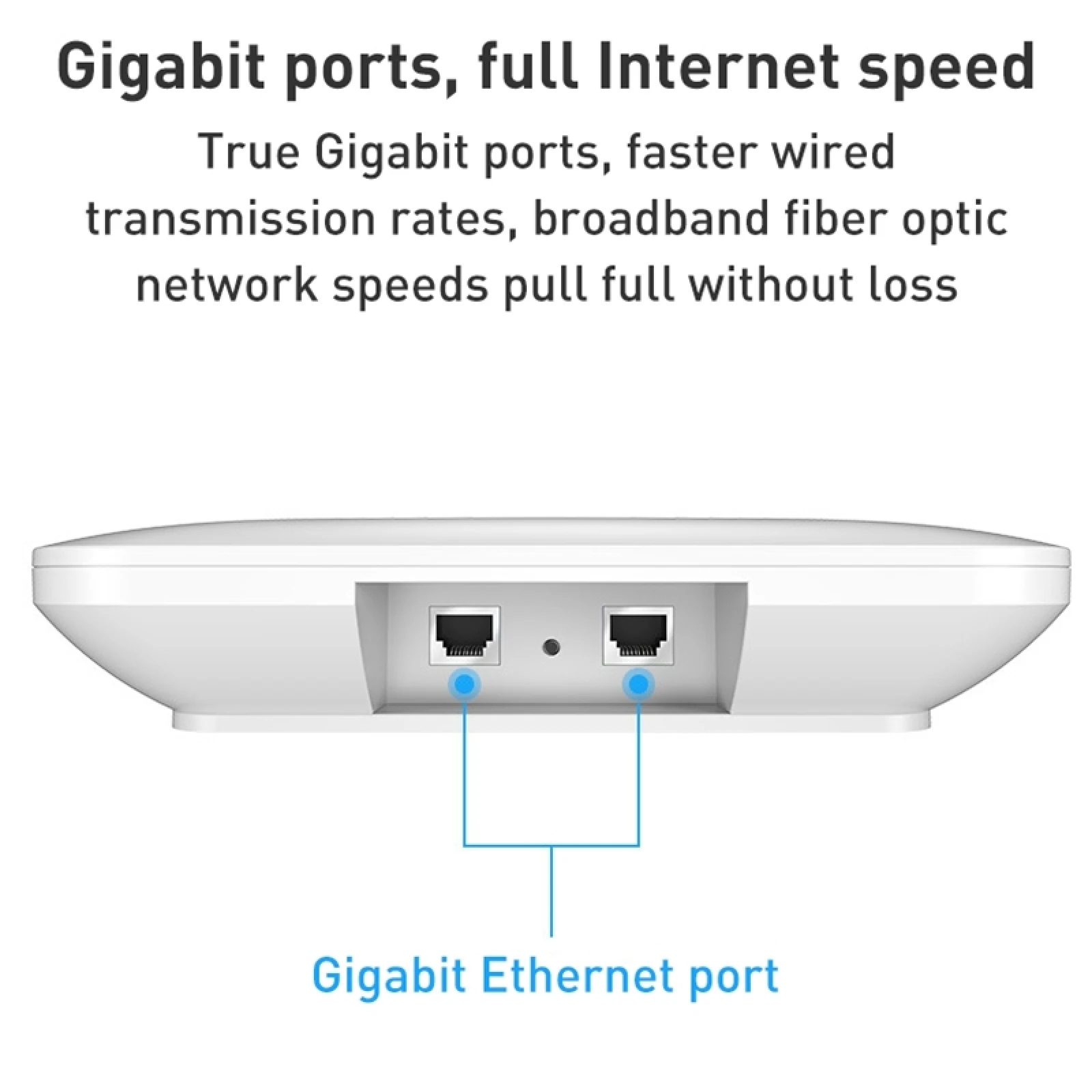 Imagem -04 - Comfast-dual Frequency Indoor ap sem Fio Teto Montado 3000mbps Wi-fi 2.4ghz 5.8ghz Cf-e393ax