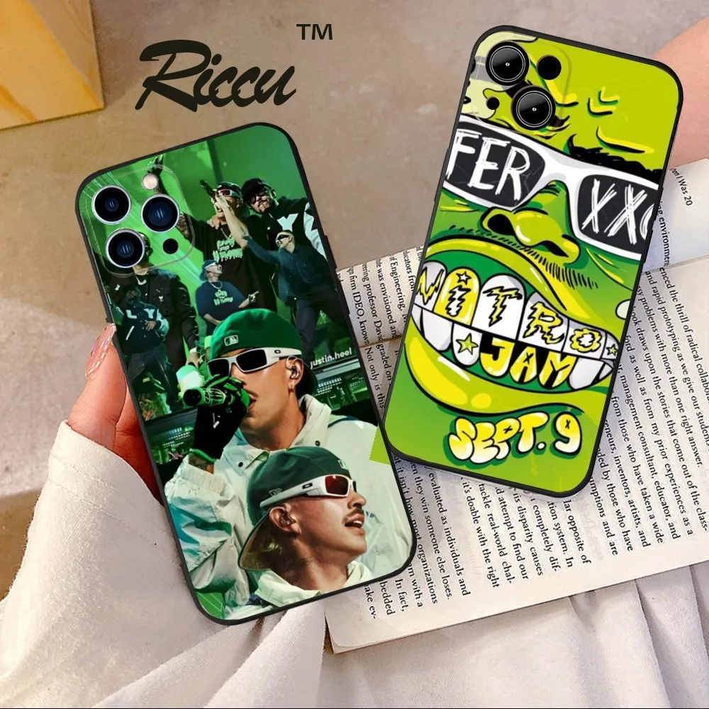 Singer F-Feid Ferxxo SIXDO-S  Phone Case  For IPHONE 15,13,14,12,Mini ,11, Xr, X ,Xs Pro Max 8, 7 Plus Back Cover