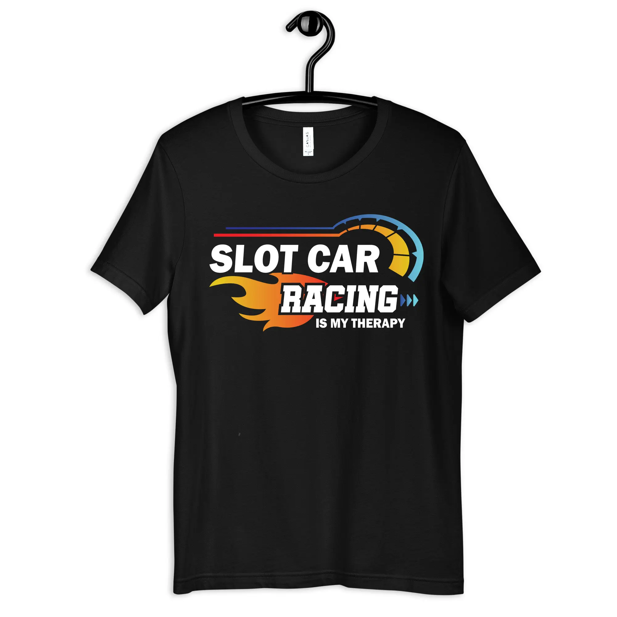 Slot Car Racing Is My Therapy T Shirt Funny Cars Racer Kids Long Sleeve SweaT