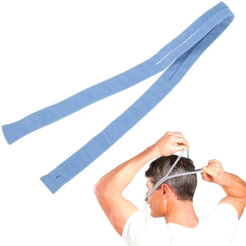 أشرطة قناع CPAP بديلة لغطاء الرأس لوسادة الأنف وأشرطة مرنة للغاية مع مشابك تعديل