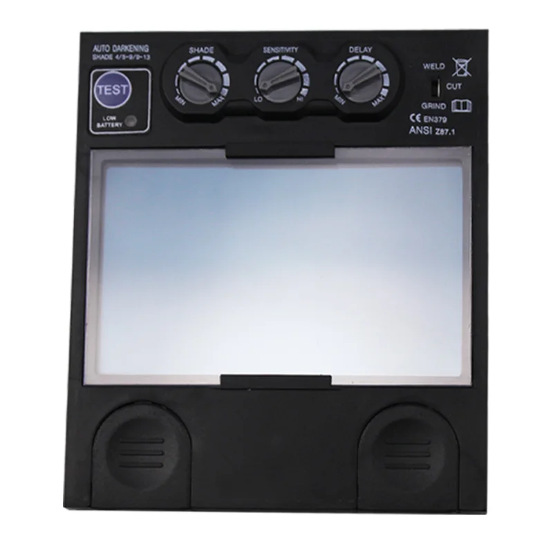 Big view eara 4 arc sensor Solar auto darkening filter TIG MIG MMA True color welding mask/welder cap/eyes mask filter