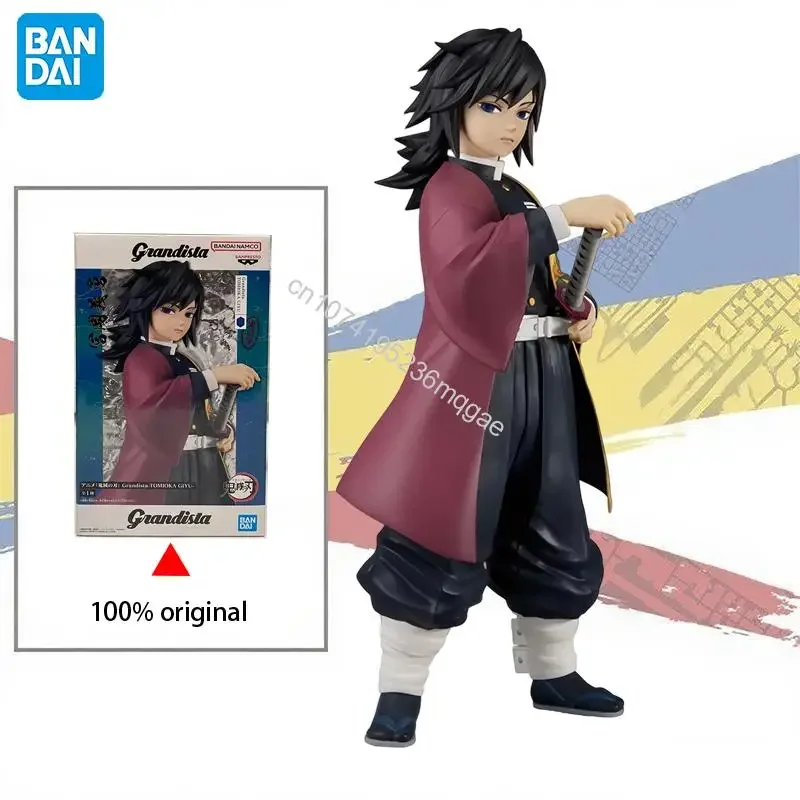 

В наличии BANDAI Demon Slayer Grandista Tomioka Giyu, фигурка около 24 см, аниме-модель, настоящая игрушка в штучной упаковке, рождественские подарки