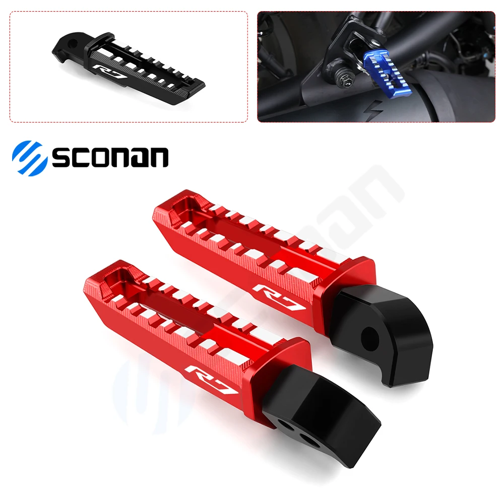 

Motorcycle Footrest Foot Peg Pedal For Yamaha YZF R7 2022 2023 2024 2025 YZF R9 2024 2025