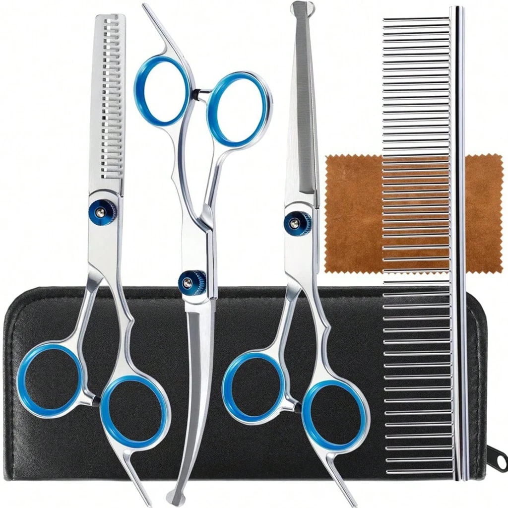 Professional Pet Grooming Scis - огляд і ціна Professional Pet Grooming Scissors Curved