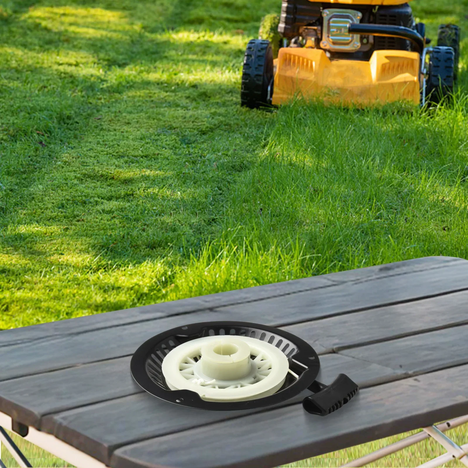 Arrancador de Retroceso para Exteriores, Compatible con Cortacésped Hyundai HYM 43P HYM51SP