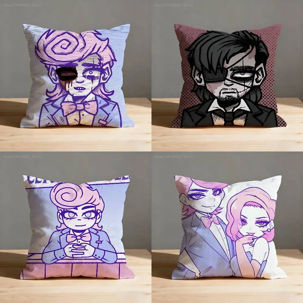 

H-Harvey H-Harvington Pillowcases Bedroom Living Room Sofa Home Decor Polyester Cushion Cover with Zipper