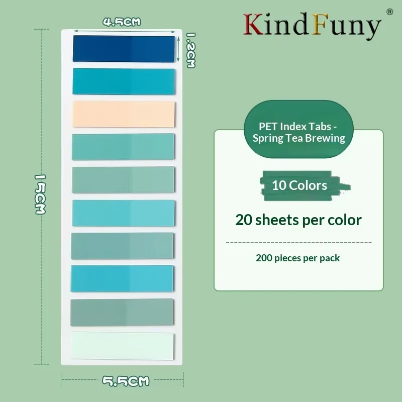 200 قطعة علامات صفحة ملاحظة لاصقة لطيفة قابلة لإعادة الاستخدام ملف مؤشر علامات التبويب ملصقات الصفحة مقاوم للماء أعلام سؤال خاطئ #3