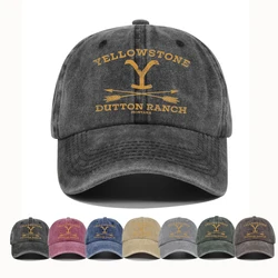 Baseball Cap Snapback Hat YELLOWSTONE Sun hat Spring Autumn baseball cap Sport cap Hip Hop Fitted Cap Hats For Men Women