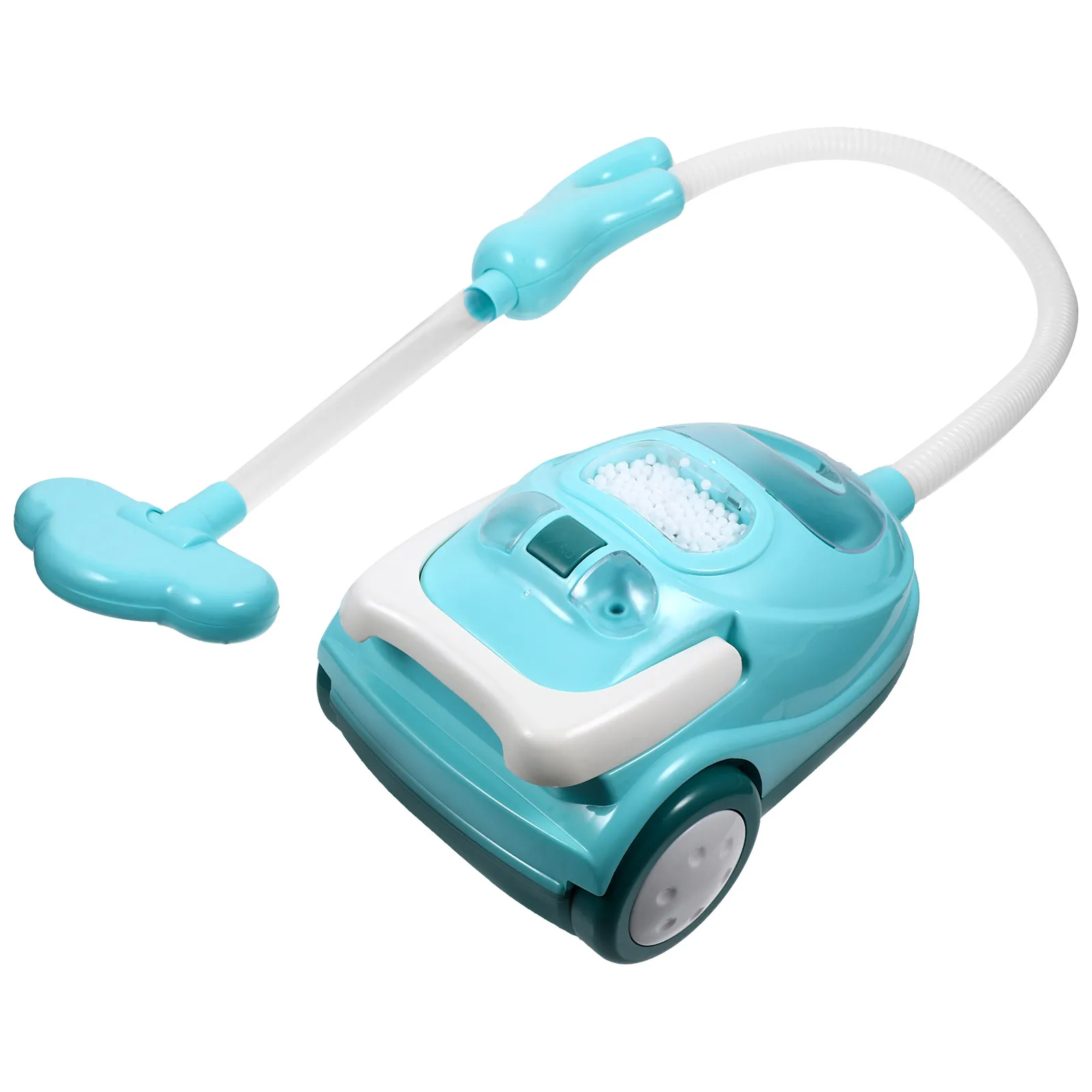 ของเล่นจําลองเครื่องดูดฝุ่น Catcher เด็กแกล้งทําเป็นเล่นของเล่นทําความสะอาดสําหรับอุปกรณ์ขนาดเล็กสีเขียวเด็กวัยหัดเดิน
