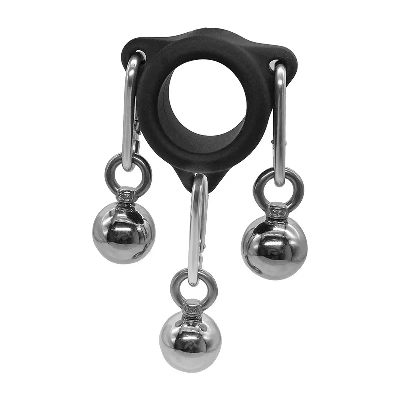 Metal Male Physical Gravity Stretcher Ball Penis Extension Penile Exercise Enlargement Penis Enlargement Sex Toys for Men Gay