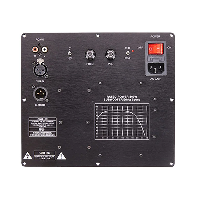 TPA3255 Subwoofer Active Speaker Amplifier Board Integrated Heat Sink Burn-Grade Capacitor Advanced Inductor