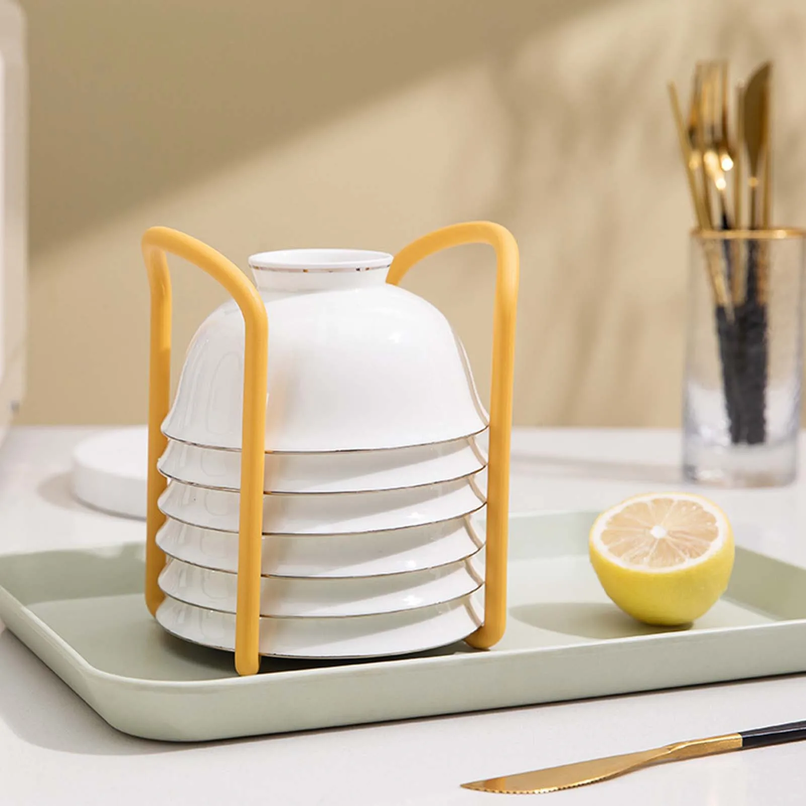 Bowl Organizer Bowl Organizer Multiple Functional Retractable Dish Drying Rack for Kitchen Counter Retractable Dish Drying Rack