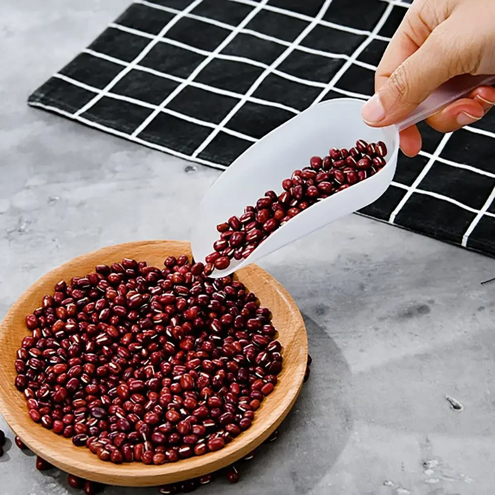 

Multifunctional Frosted Flour Scoop Kitchten Tool Plastic Ice Shovel Rice Grains Shovel Dessert Buffet Coffee Tea