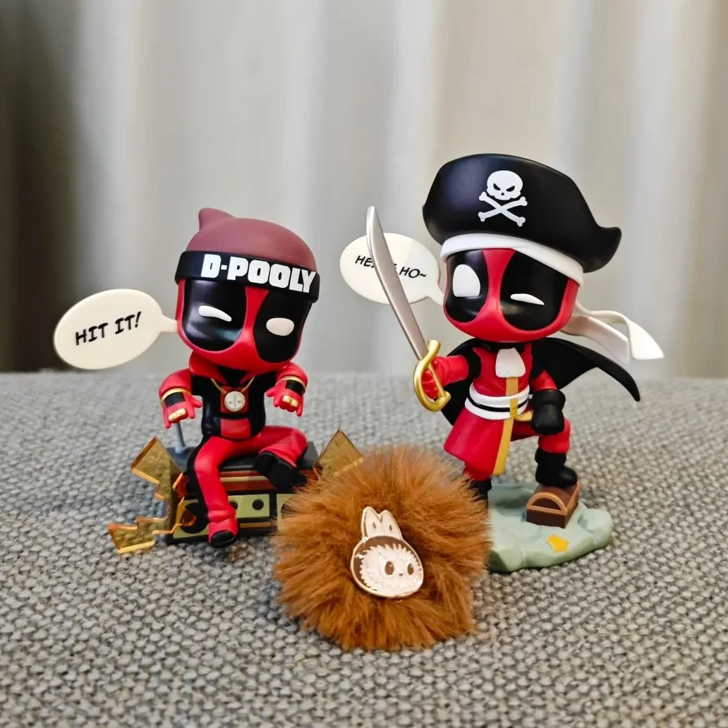 Genuine New Marvel Deadpool Series Blind Box Handpiece Cute Deadpool Mystery Box Ornaments Movie Surrounding Boys Surprise Gift