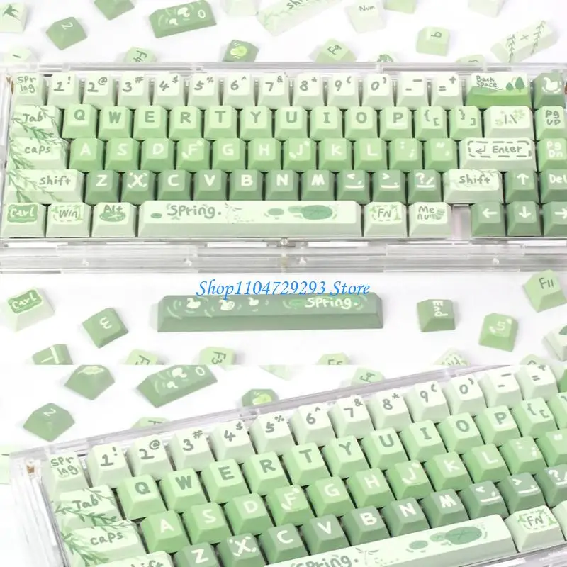 

Y2GD Replacement Keycaps CherryProfile Keycap Electronic Game Themes for 61 64 68 96 98 104 108 Mechanical Keyboards