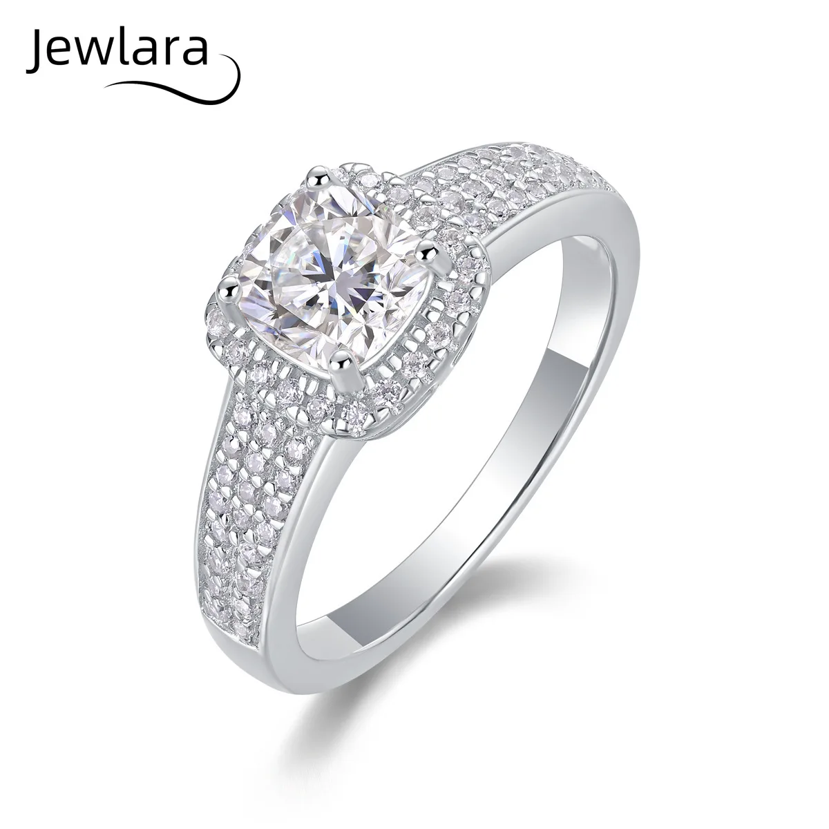 

Jewlara Light Роскошное высококачественное кольцо S925 Серебряные ювелирные изделия Подарки Женское нишевое кольцо Серебряное кольцо 925 Кольцо с муассанитом Не выцветает