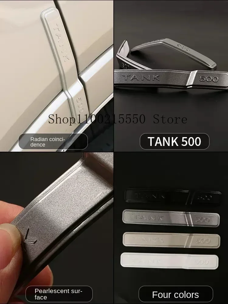 For Great Wall GWM Tank 500 Car Door Anti-collision Strip Exterior Decoration Anti Scratch Appearance Modification Accessories