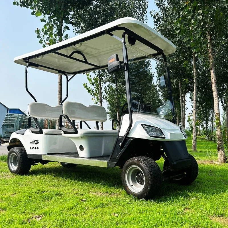 Four-wheel drive self-driving golf cart hunting electric bike with powerful 5KW AC motor controller electric golf cart