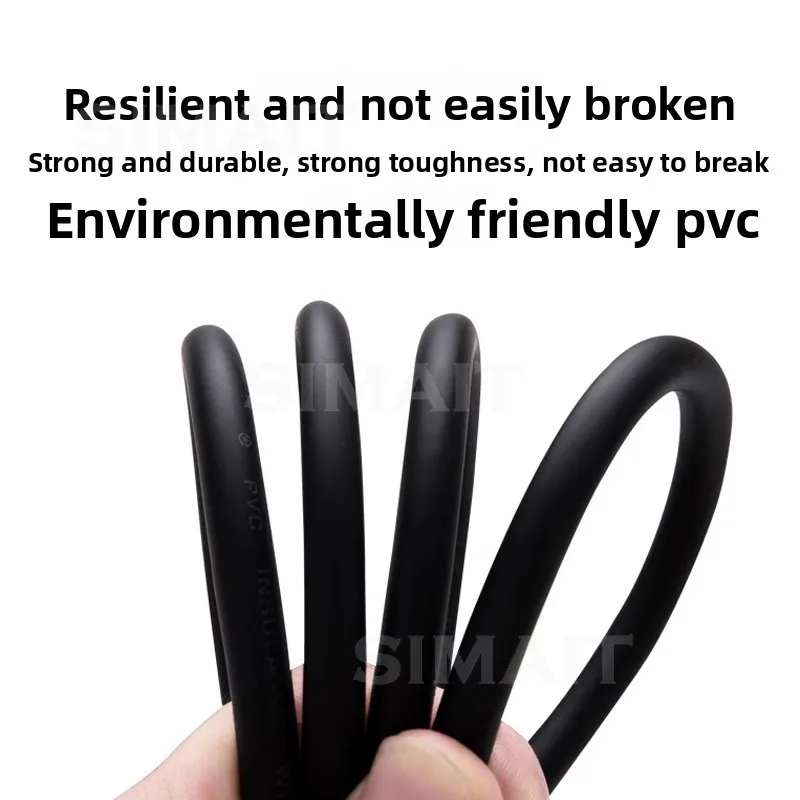 H07RN-F Rubber PV Power Cable With LY01 Molded Schuko Plug, 3G1.5mm² 3G2.5mm², VDE/CE Certified