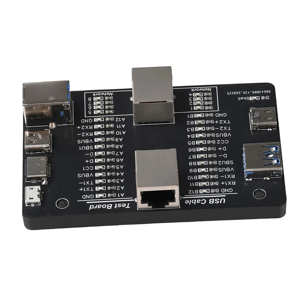 Multifunctional Cable Tester Cable Diagnostics USB Cable Tester Compatibility for micro-b Compatibility Multifunctional