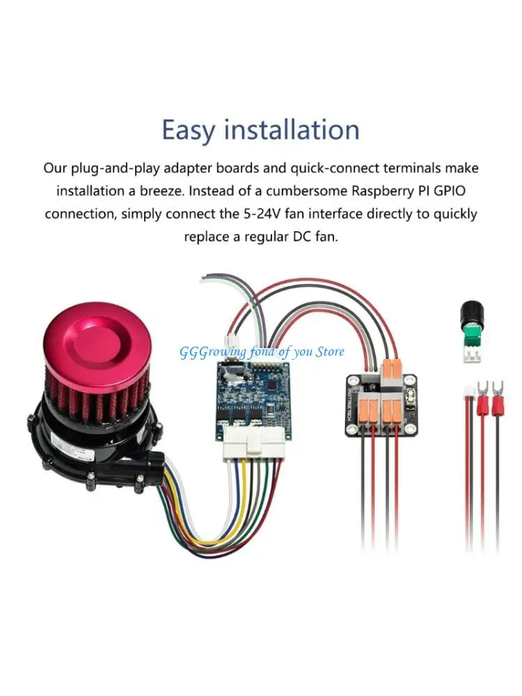 

H9EB 24V вентилятор бесщеточный центробежный воздуходувок WS7040 для -принтера VZBOT и Hevort