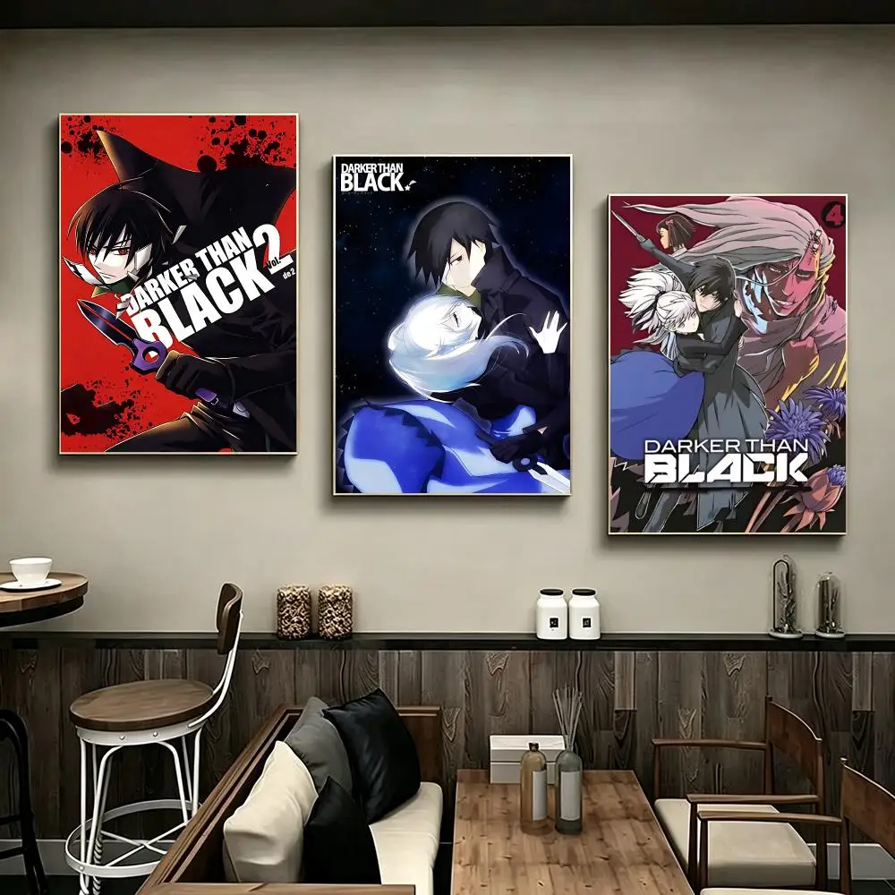 Anime Darker than Black Poster Poster HD Printing Modern Minimalist Style Wall Art Home Decor For Office Bedroom Gift
