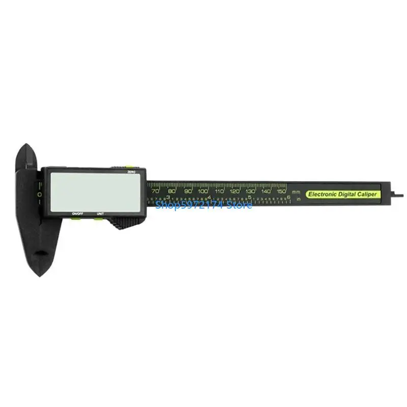 Y3NB LCD Digital Vernier Caliper with Unit Conversion Micrometer Gauge 0-150mm Inner Outer Diameter Measuring Tool