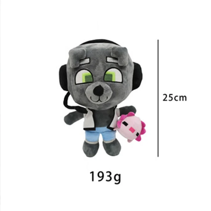 25 см Bobicraft Gitd волк плюшевые игрушки мягкие животные милые детские игрушки