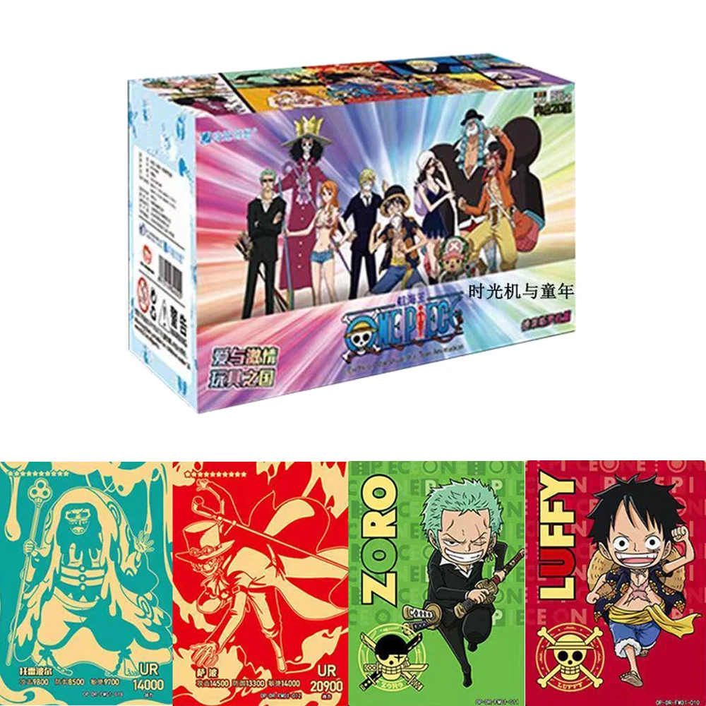 

2024 New One Piece Cards Limited Luxury Plot Hot Stamping SSR Luffy Character Collection Cards Family Board Games Gift Toys