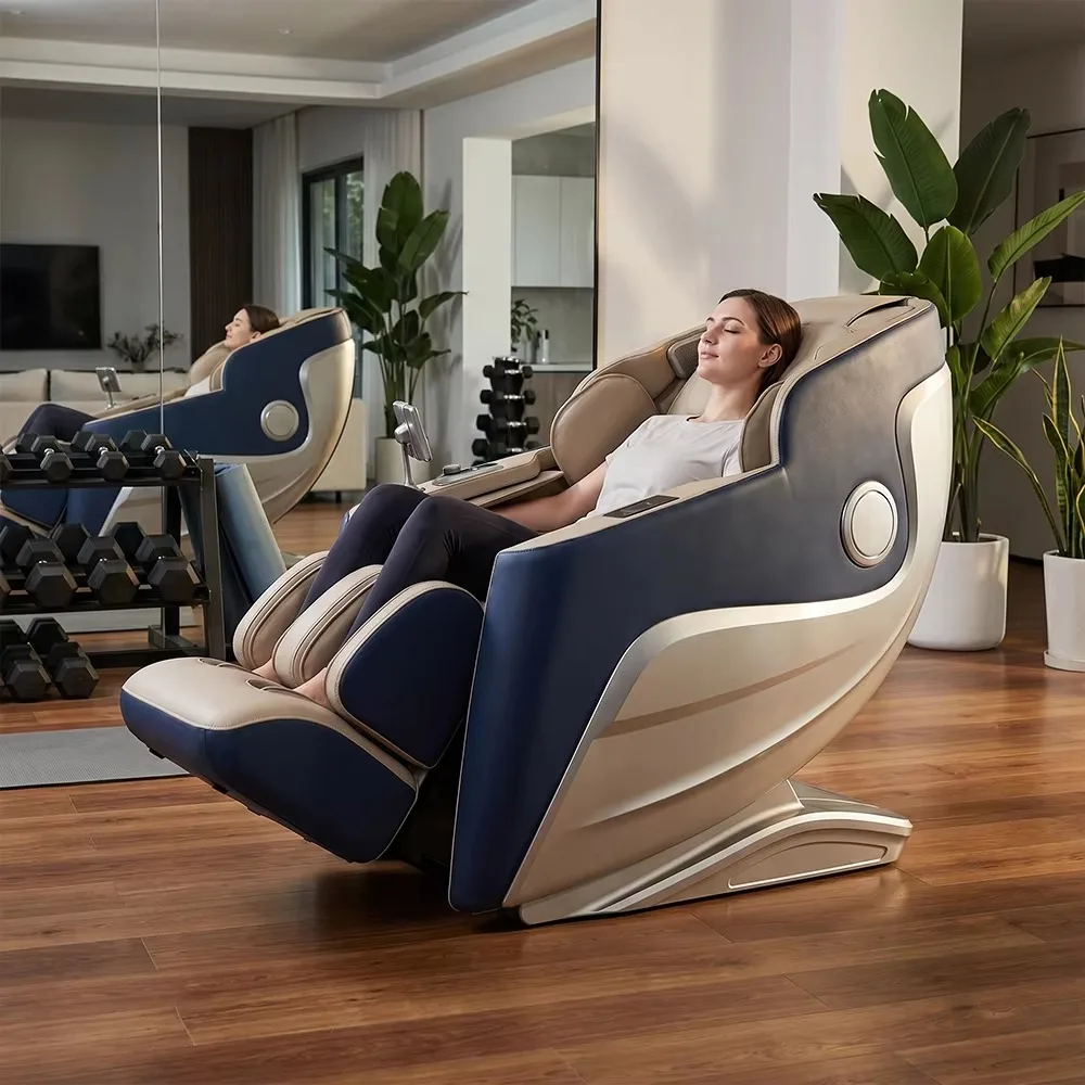OYEAL AI Voice Control 2D 3D Zero Gravity Commercial Massage Chair Luxury Massage Recliner Chair for Home Spa Salon Office