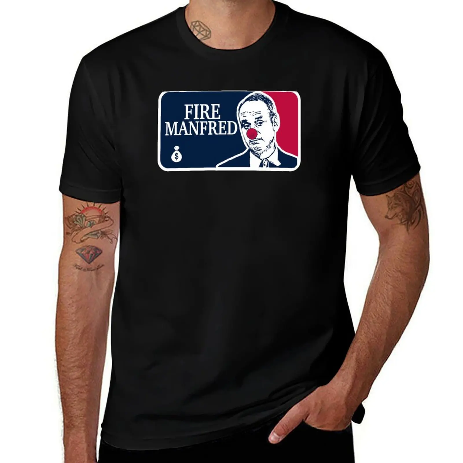 

Fire Manfred T-Shirt Trend Art Print T-Shirt
