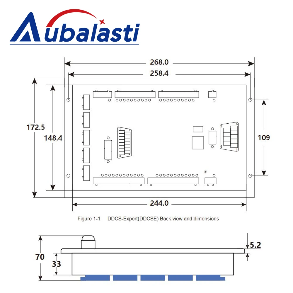 Aubalasti M350 3Axis 4Axis 5Axis Motion Control System CNC Controller Support Closed Loop Stepper and ATC Controller
