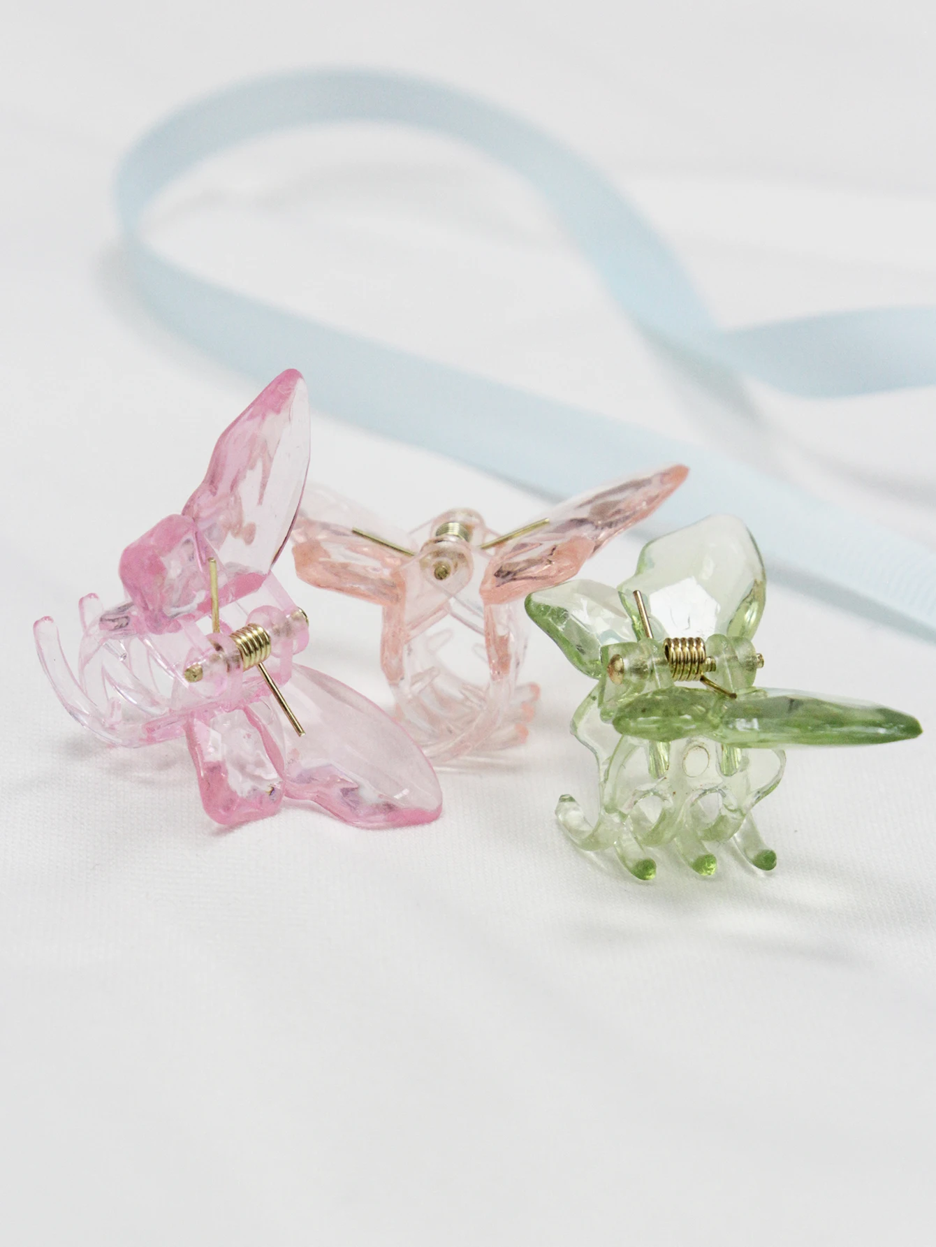 

Прозрачные мини-заколки-бабочки, милые милые зажимы-когти, зажимы-когти в корейском стиле для девочек, зажим для волос