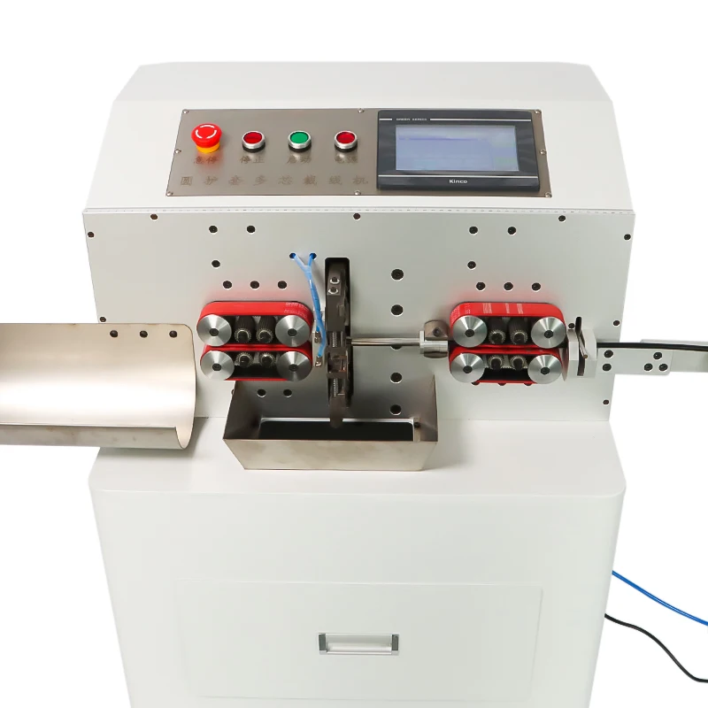 Multi-core Cable Tangent Stripping Outer Skin and Inner Skin Machine with High Quality Blades