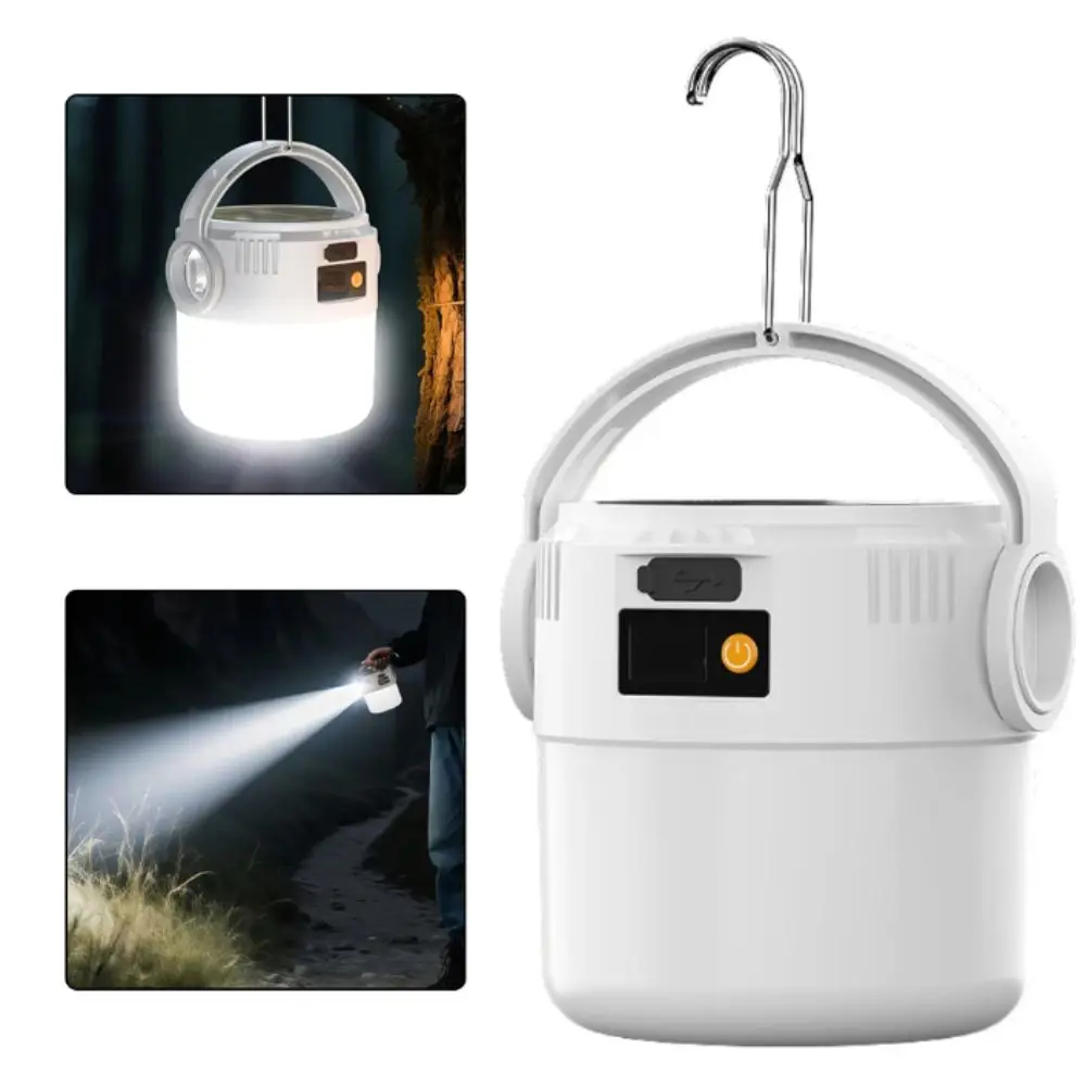 

LED Light Solar Powered Light IP55 Waterproof USB Rechargeable Rechargeable Light Ultra Bright Multi Functional Hanging Lantern