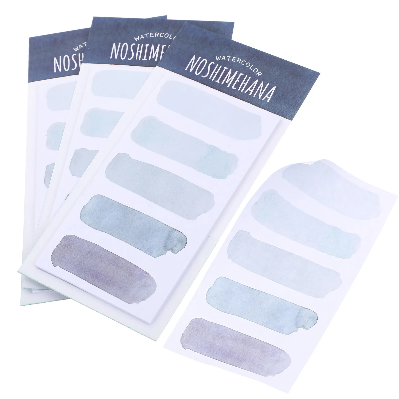 

3Pcs Multipurpose Sticky Memo Pads Strong Self Adhesive Tearable Notes for Students Office Schedule Planning Classified Files